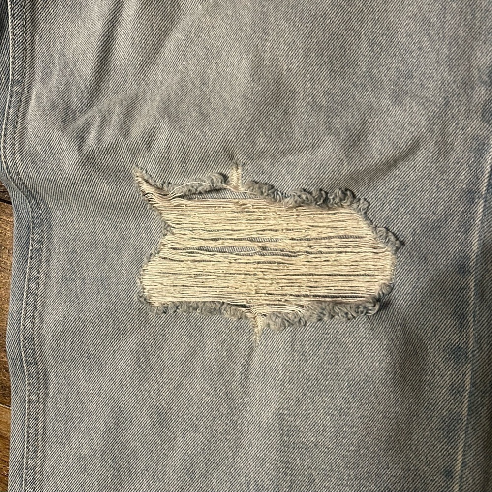 NWT Universal Thread Womens 14R Jeans Mid Rise 90s Baggy Light Wash Relax - Picture 5 of 7